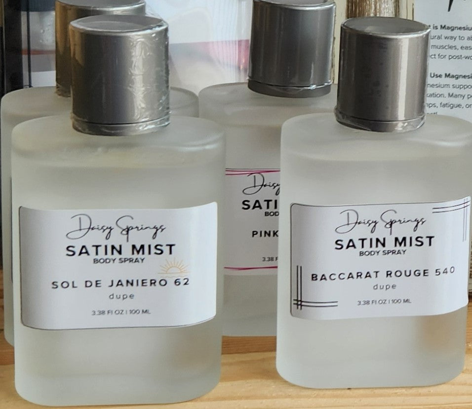 Satin Body Mist – Lightweight, Long‑Lasting Fragrance Spray