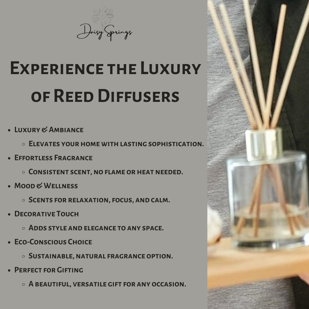 Premium 4 oz Reed Diffuser - Elegance in Every Scent