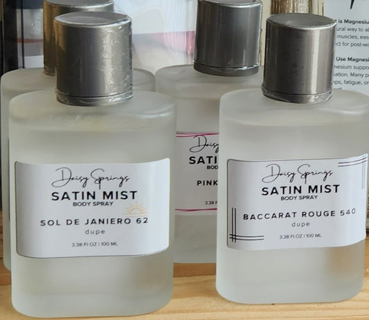 Satin Body Mist – Lightweight, Long‑Lasting Fragrance Spray