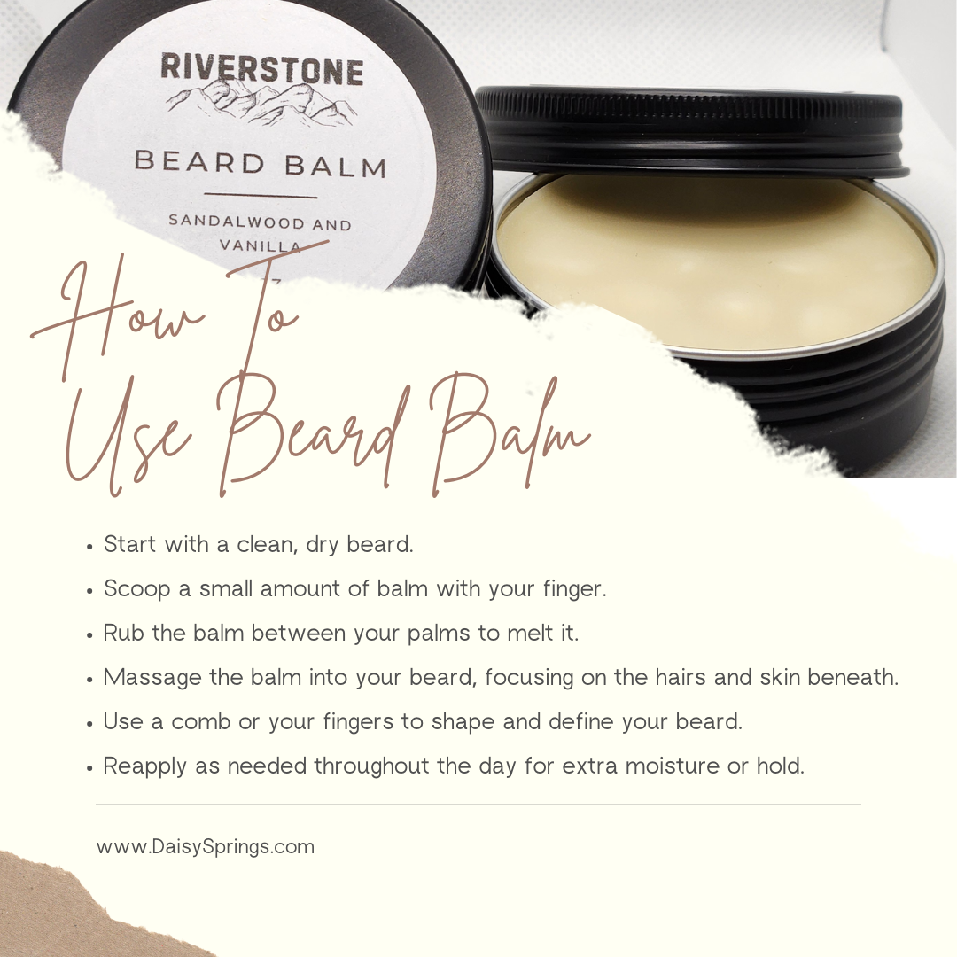 How to Use Beard Balm