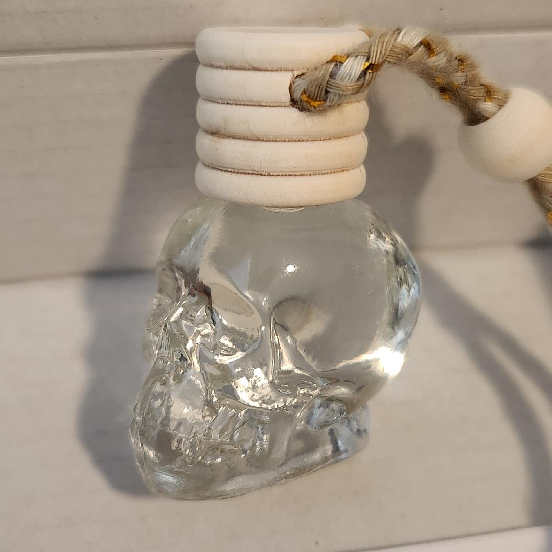 Close up of a skull car diffuser